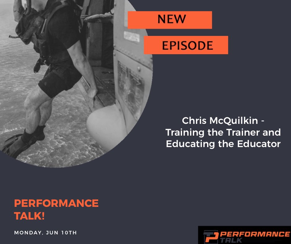 PerformanceTalk's tweet image. Join us on Performance Talk featuring Chris McQuilkin in “Training the Trainer and Educating the Educator.” Don’t miss out! 🚀 #Podcast #PerformanceTalk #ChrisMcQuilkin #TrainingTheTrainer #EducatingTheEducator