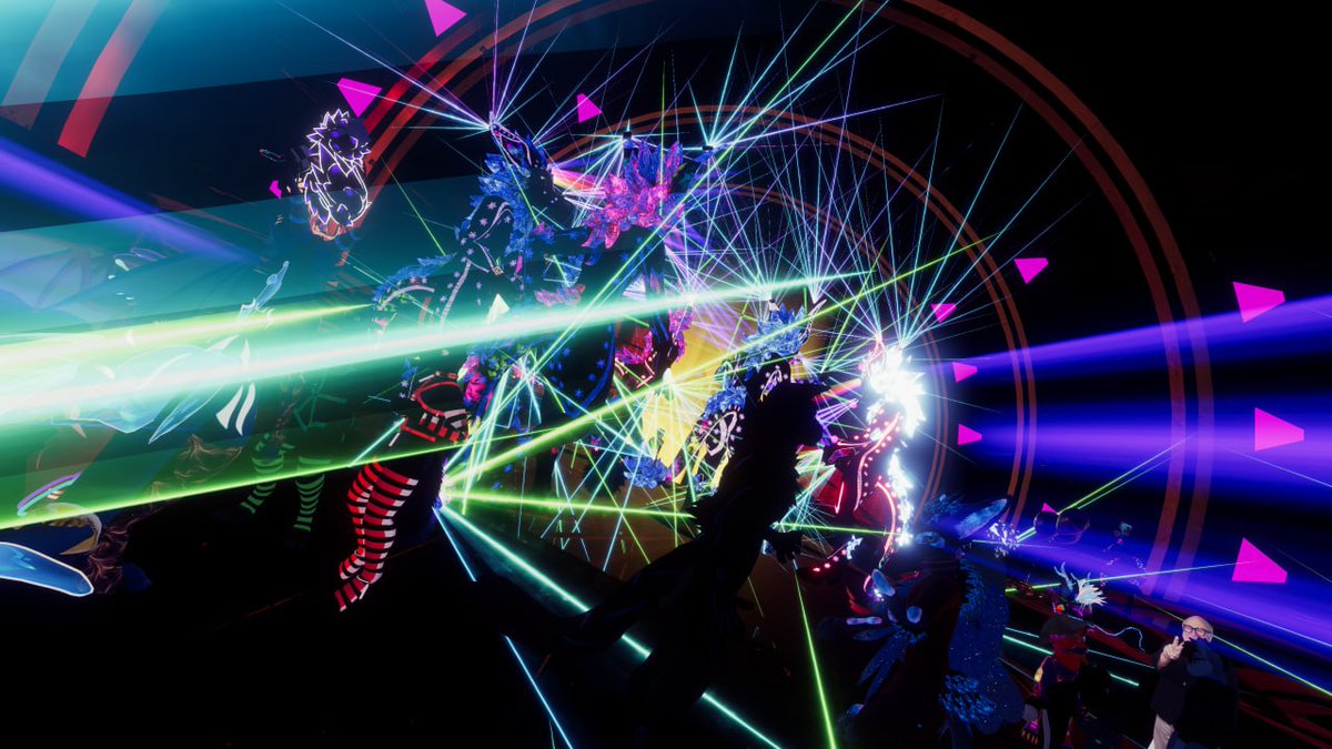 GrAypAwWs's tweet photo. #Furality Umbra! Nardo's decided to put on their own light show @furality https://t.co/1NkMfFFBvO