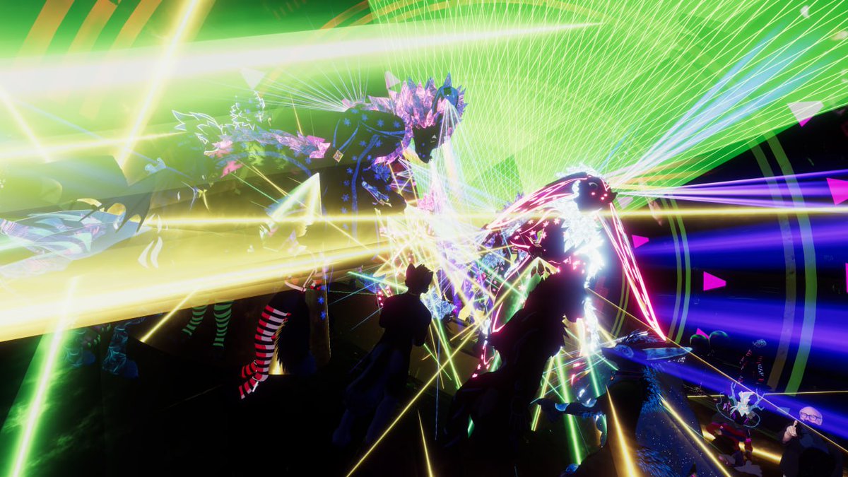 GrAypAwWs's tweet photo. #Furality Umbra! Nardo's decided to put on their own light show @furality https://t.co/1NkMfFFBvO