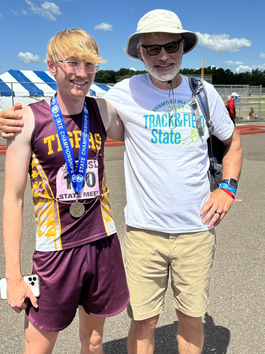 CONGRATS 2024 STATE HIGH JUMP CHAMPION - Carter Anderson.  Carter becomes a two-time state champion in the high jump.  What a career!