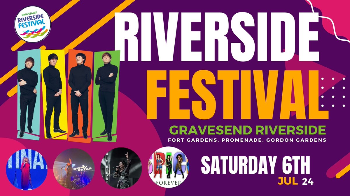 BootlegBeatles's tweet photo. ⭐ SAVE THE DATE RIVERSIDE FESTIVAL ⭐
⏱️ Saturday 6th of July, 11am till late !
https://t.co/FDzkwJpJHp
#bootlegbeatles #thebeatles #graveshambc
@graveshambc https://t.co/U451VMTyzZ