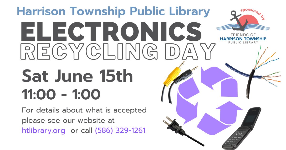 Electronics Recycling Day is back!