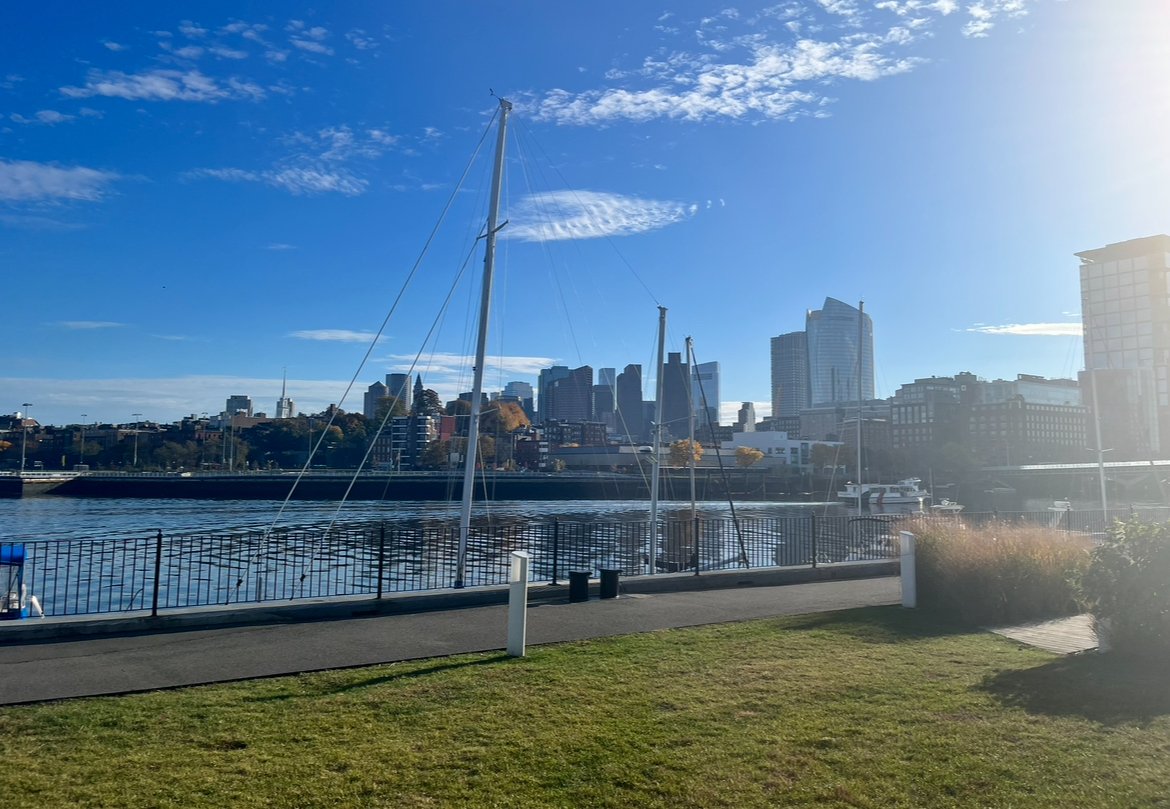 Happy #WorldOceansDay from our beautiful harborside campus 🌊⛵