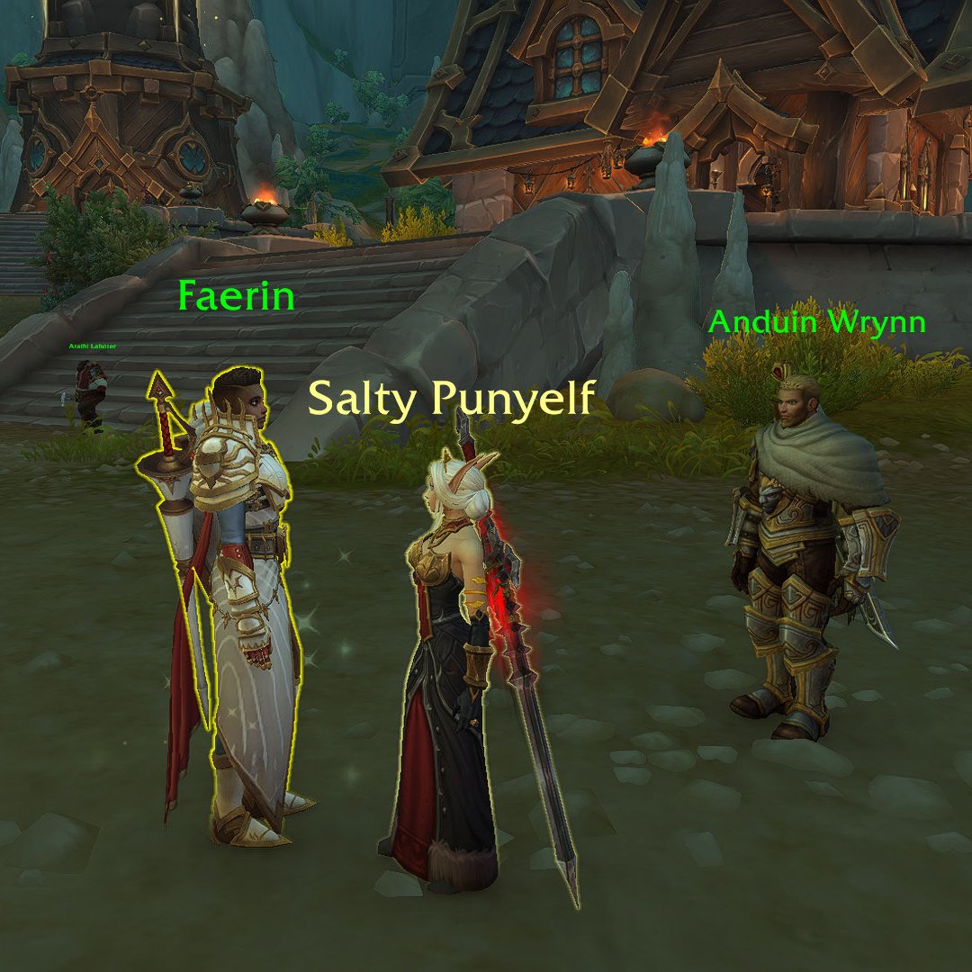 punyelf's tweet photo. Faerin is taller than I expected #TWWBeta #Warcraft #WorldofWarcraft https://t.co/btHWGcs6g0
