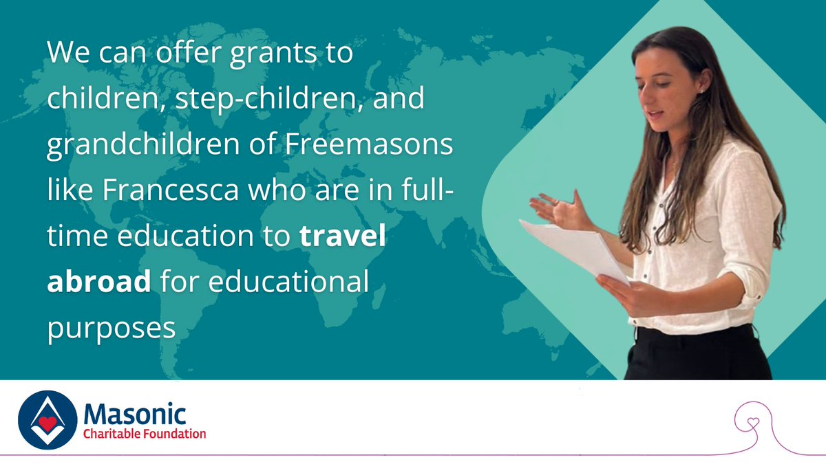 📚 We can offer grants to relatives of Freemasons in full-time education to travel abroad for educational purposes.

🌎 This enabled Francesca to spend time in Saint Lucia and learn about the island’s politics under a Caribbean Elective Programme: loom.ly/S-Nn_Ws