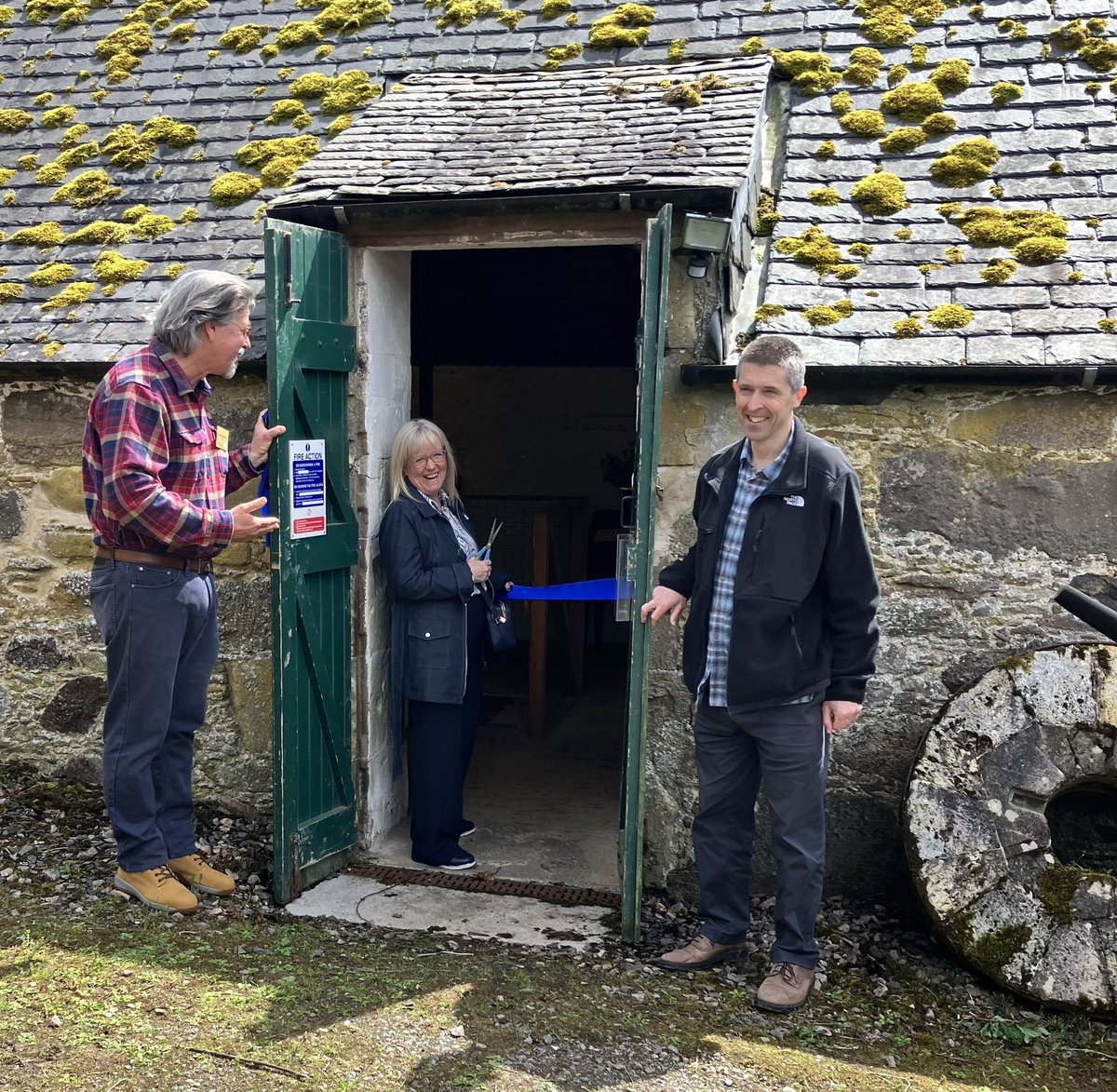 Great to see the Mill of Benholm now formally handed over from <a href="/Aberdeenshire/">Aberdeenshire Council</a> to <a href="/MillofBenholm/">Mill of Benholm</a> Enterprise through a Community Asset Transfer. It has taken a long time, but the team of fantastic volunteers can now bring the Mill to life again as a local asset <a href="/visitabdn/">VisitAbdn</a> #Mearns