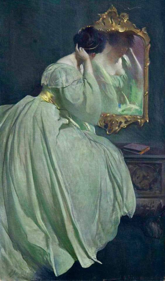 IsabelVasques7's tweet photo. 🎨John White Alexander (1856 1915)
"Lady Before a Mirror" https://t.co/T2BA1L6wdb