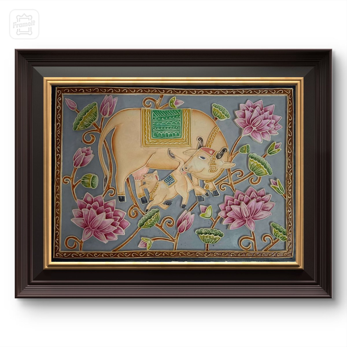 Ashi_artifact's tweet photo. Pichwai Art Cow in Relief Painting by Ashi_artifact
DM for Purchase and Online offline classes Workshop/ Summer Vacation classes....
YouTube channel -
https://t.co/DYempryKar
#PaintingAvenues
#Painting 
#homedecoration 
#homedecor 
#Reliefpainting 
#pichwaiart 
#interiordesign https://t.co/figVjdTqj5
