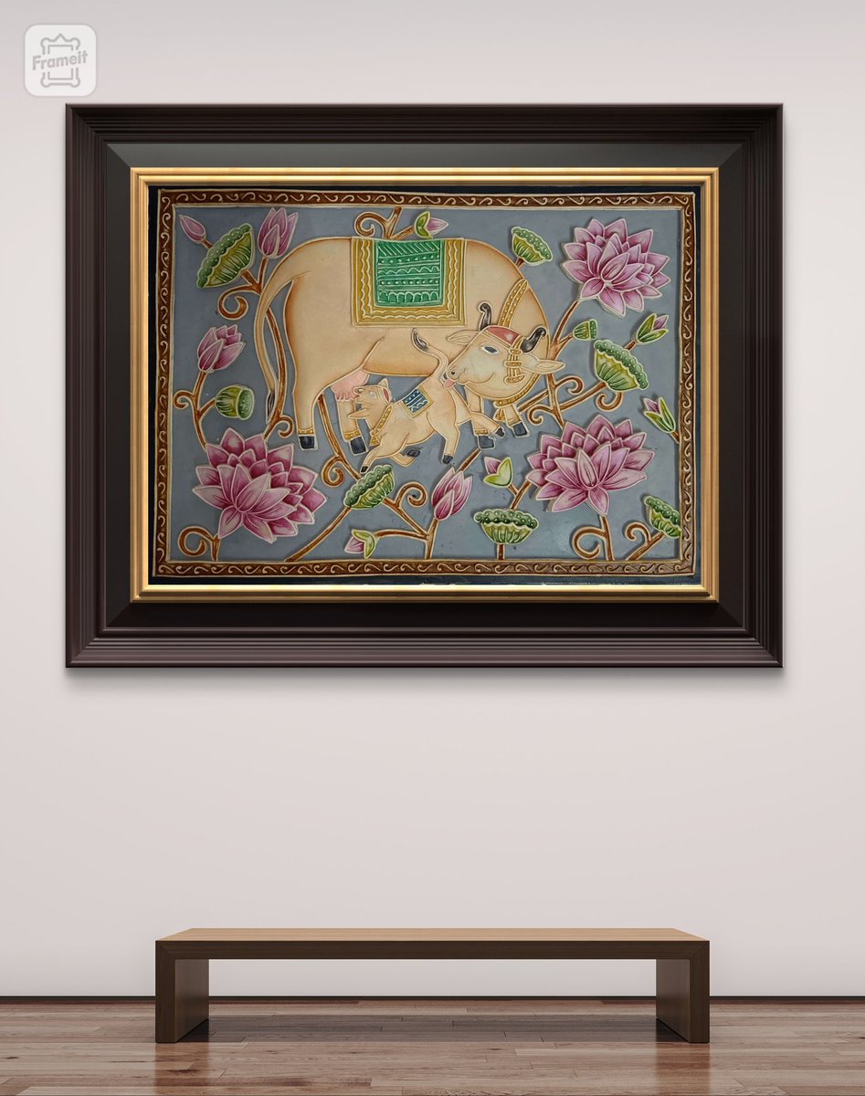 Ashi_artifact's tweet photo. Pichwai Art Cow in Relief Painting by Ashi_artifact
DM for Purchase and Online offline classes Workshop/ Summer Vacation classes....
YouTube channel -
https://t.co/DYempryKar
#PaintingAvenues
#Painting 
#homedecoration 
#homedecor 
#Reliefpainting 
#pichwaiart 
#interiordesign https://t.co/figVjdTqj5