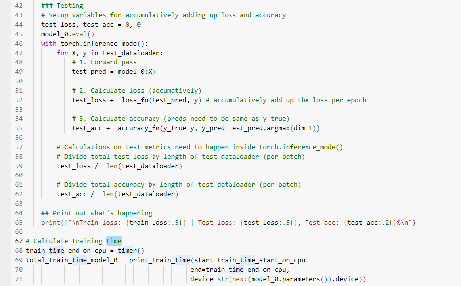 Skruller01's tweet image. Day 9
Creating a training and testing loop for FashionMNIST
#100daysofdev
#100daysOfMLCode