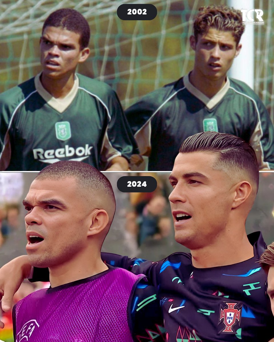 Pepe and Cristiano Ronaldo will fight together until the very end. 🇵🇹
