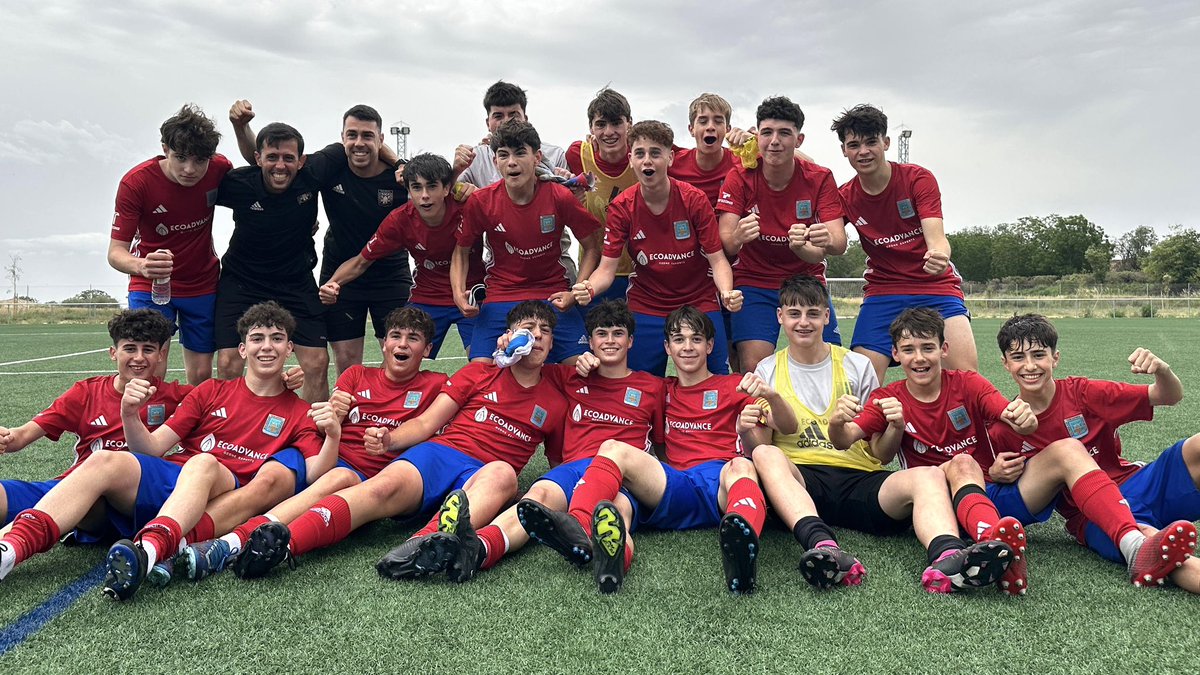 SDTarazona's tweet photo. CANTERA | FINAL
𝗔𝗦𝗖𝗘𝗡𝗦𝗢 𝗗𝗜𝗩. 𝗛𝗢𝗡𝗢𝗥 𝗖𝗔𝗗𝗘𝗧𝗘
𝙎𝘿 𝙏𝘼𝙍𝘼𝙕𝙊𝙉𝘼 2️⃣-1️⃣ 𝙃𝙀𝙍𝙉𝘼́𝙉 𝘾𝙊𝙍𝙏𝙀́𝙎
El conjunto rojillo Cadete asciende a División de Honor.
¡Enhorabuena! https://t.co/5r9kBADh5l