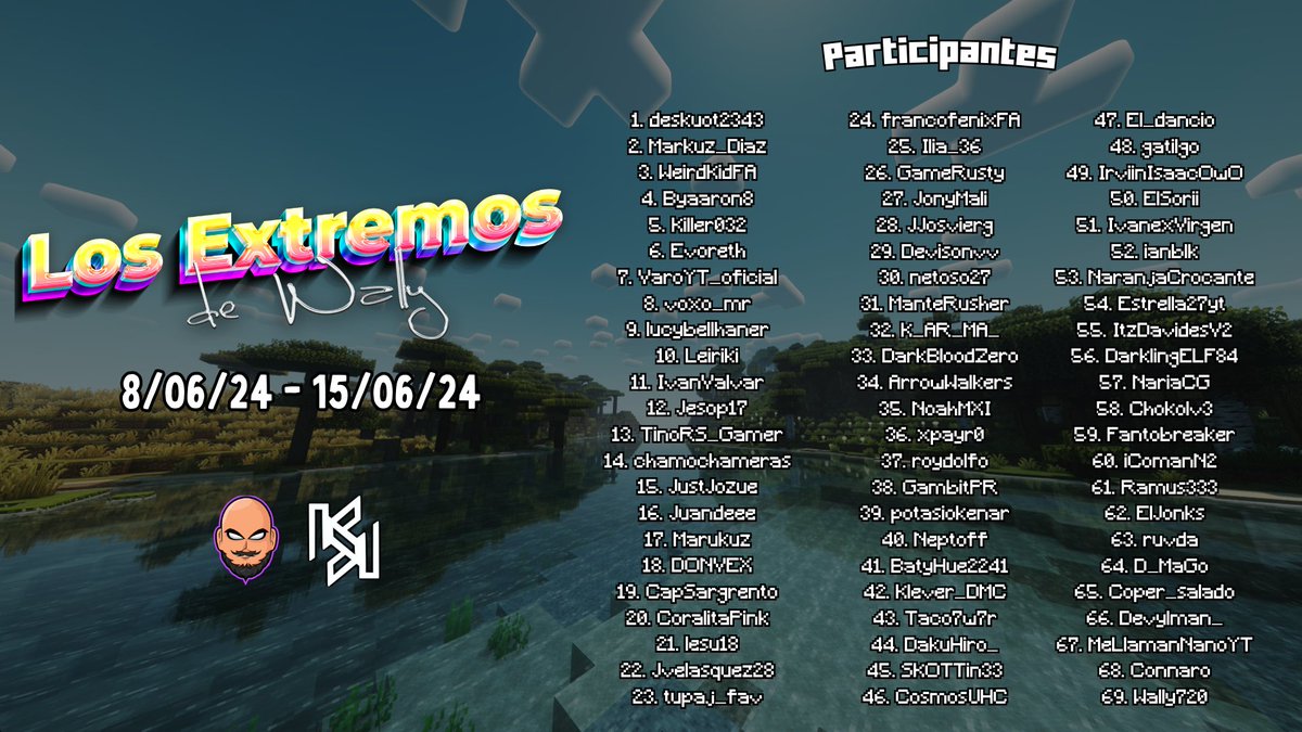 Los Extremos de Wally : DIA 1 ......... <a href="/KindlyKlan/">Kindly Klan</a> 

🕹Gamer
🤓Streaming
🎮 PlayStation
🟣 Twitch Leirikii
🔵 <a href="/Arek_Force/">Arek Force</a> 
🔴 YouTube Leiriki
⬛️ Tiktok Leiriky
🟩kick.com/leirikii

<a href="/leirikii/">leire</a> : m.twitch.tv/LEIRIKII
