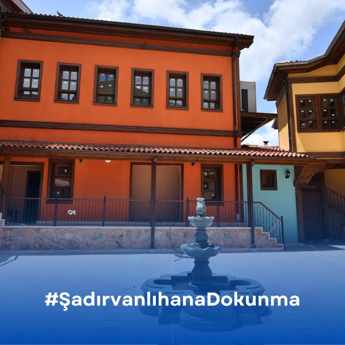 Şadırvanlı Han'ın eğitim ve akademinin özü olmak dışında başka bir suçu var mı? Böyle önemli bir yapılanmaya dokunulmamalıdır. #şadırvanlıhanadokunma