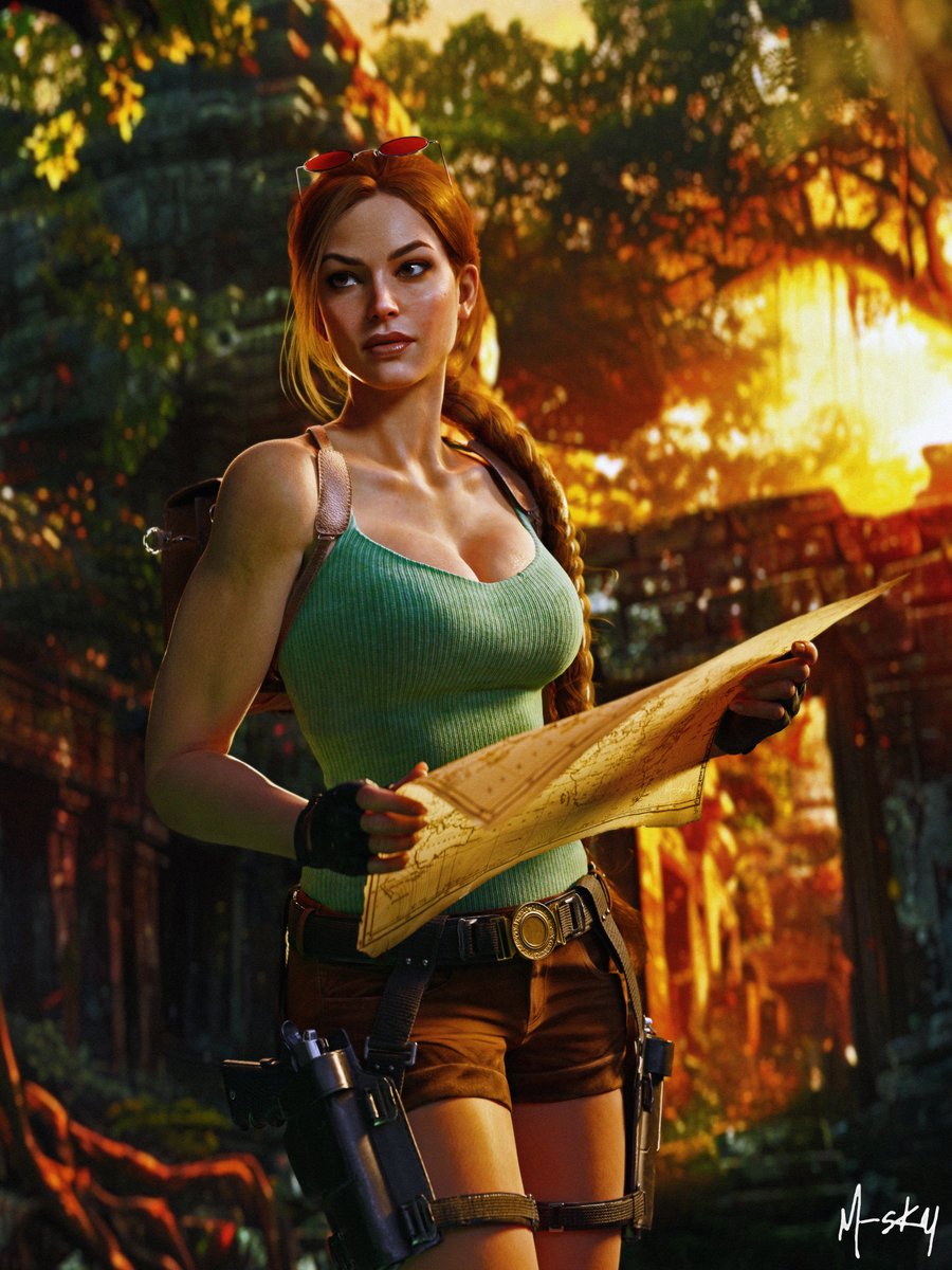 Looking for another adventure miss Croft? 😎
#LaraCroft #TombRaider