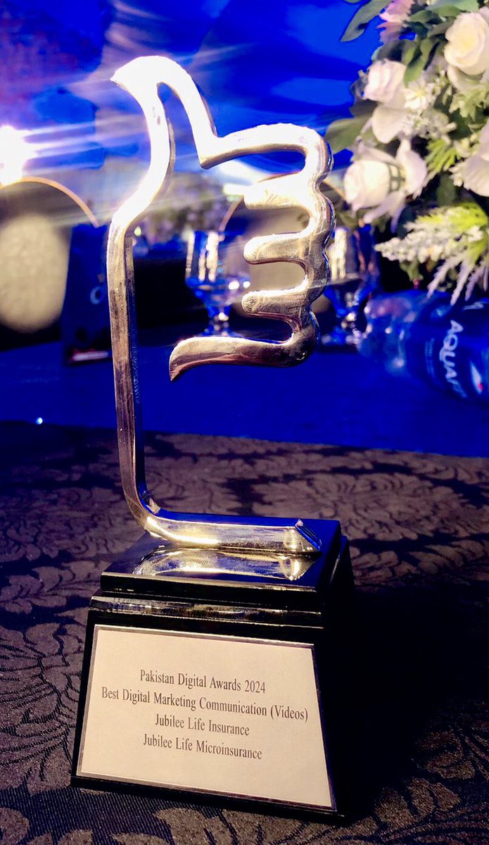 FumaFilms's tweet photo. We at Fuma Films are beaming with joy as Jubilee Life Insurance Company Limited, has won the Pakistan Digital Award 2024 for 'Best Digital Marketing Communication (Video)' for the 'Jubilee Microinsurance Documentary' produced by us and Directed by @furqantsiddiqui https://t.co/dwFsKXtFM6