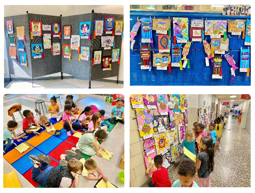ArtmommaJohnson's tweet photo. More pics to wrap up our past 2 weeks during Multicultural/Art Night, Field Day, the Gallery Walk and in the Sculpture Room. Many thanks to @elementsofesol for pulling off another successful community event!
#aacpsARTgrows
#AACPSAwesome
#AACPSVisualArts
#GBParkAACPS https://t.co/XRV1Rsr9Ly