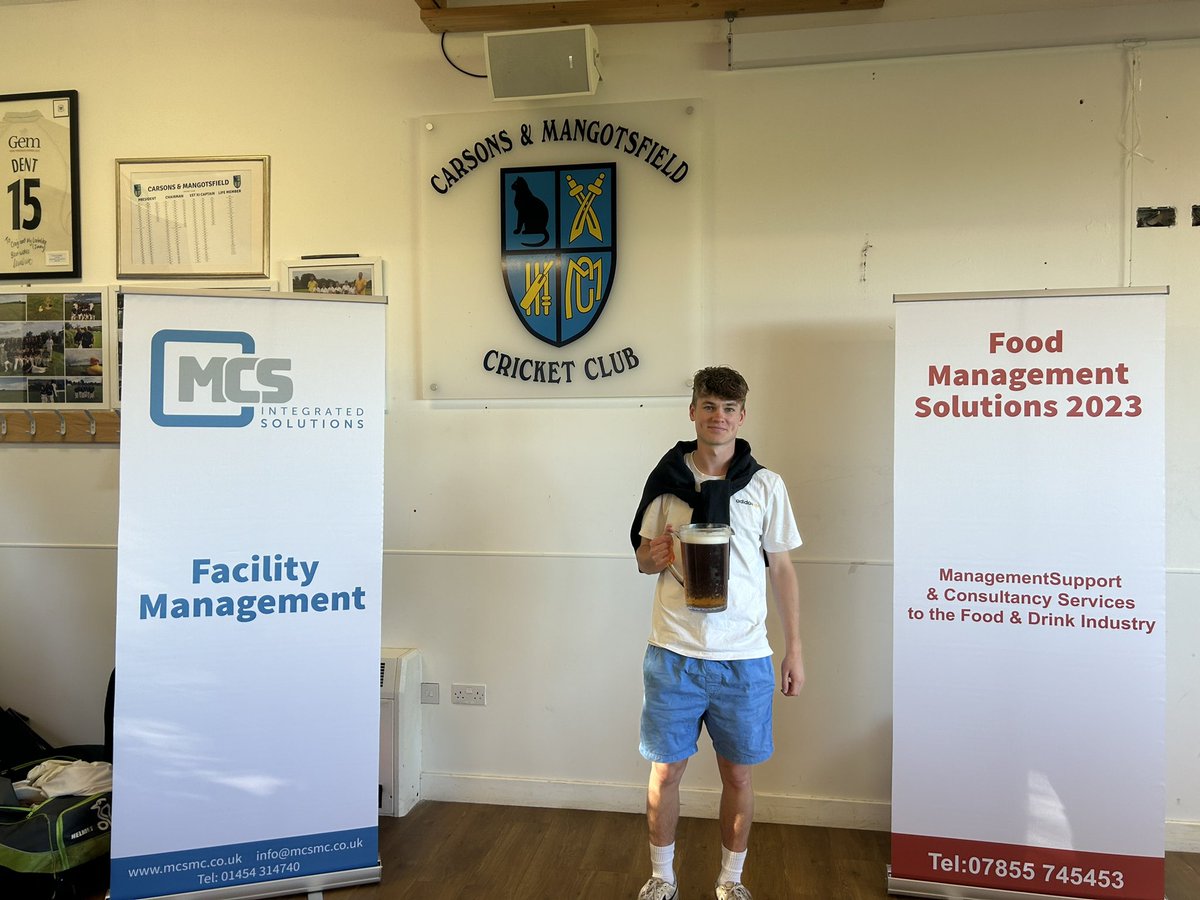 Carsons & Mangotsfield CC tweet media