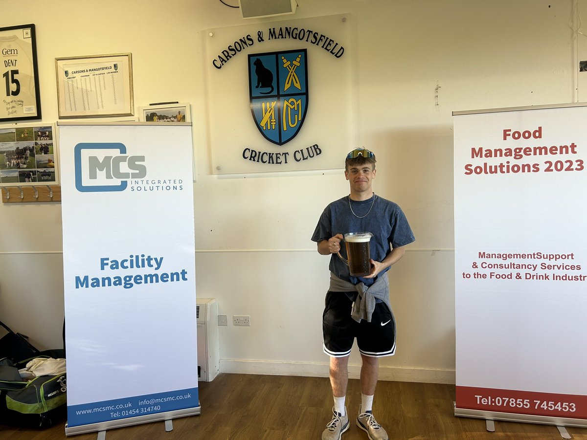 Carsons & Mangotsfield CC tweet media