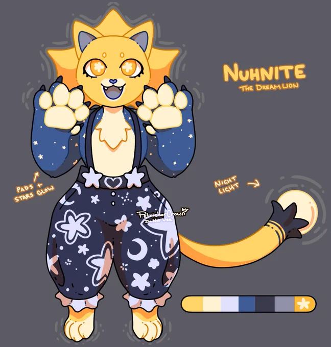 Dreamt up a new baby for art fight!  
