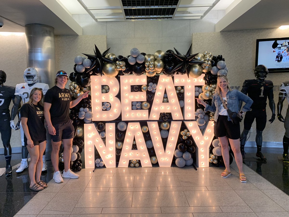 Jake Starcevic (@jakestarcevic) on Twitter photo Had a great time visiting West Point again for KOTH! Super excited to come back and see the electric gameday atmosphere! 🖤💛⚔️🏴☠️ #PlayAtThePoint #BuiltForTheBrotherhood #BEATnavy <a href="/DrinkallCoach/">Matthew Drinkall 🇺🇸</a> <a href="/CoachJuice17/">Coach Juice</a> <a href="/CoachJeffMonken/">Jeff Monken</a> <a href="/ArmyWP_Football/">Army Football</a> <a href="/goblackknights/">#GoBlackKnights</a> Had a great time visiting West Point again for KOTH! Super excited to come back and see the electric gameday atmosphere! 🖤💛⚔️🏴☠️ #PlayAtThePoint #BuiltForTheBrotherhood #BEATnavy <a href="/DrinkallCoach/">Matthew Drinkall 🇺🇸</a> <a href="/CoachJuice17/">Coach Juice</a> <a href="/CoachJeffMonken/">Jeff Monken</a> <a href="/ArmyWP_Football/">Army Football</a> <a href="/goblackknights/">#GoBlackKnights</a>