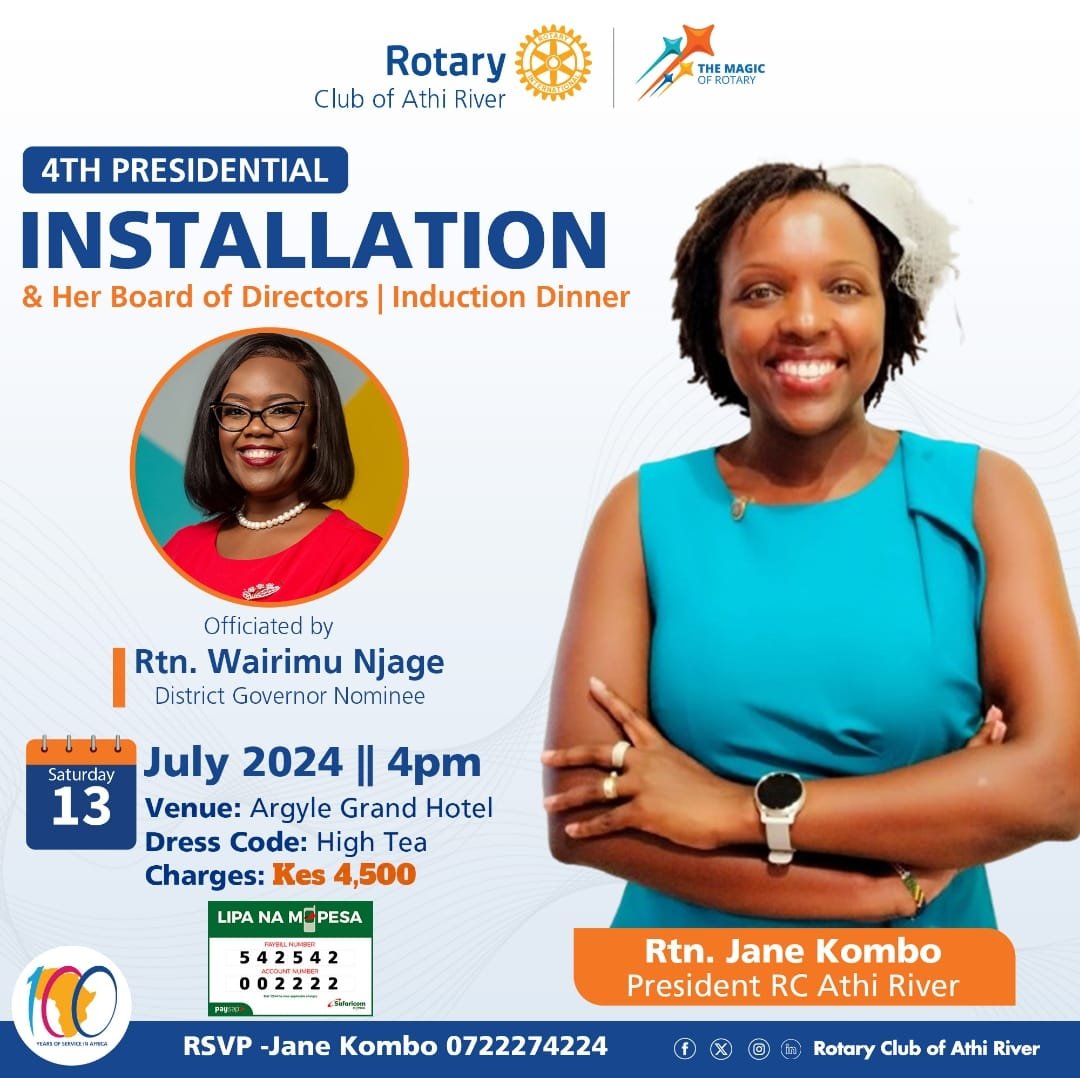 Rotary Club Of Athi River tweet media