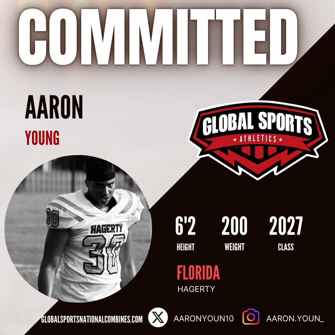 VersusCombines's tweet photo. 2027 DE Prospect, Aaron Young 
(Hagerty HS) (FL) is 🔐 for The Road to AT&amp;T Stadium Regionals, July 7th, at Daytona Stadium in Daytona Beach, FL

@Hagerty_FB @aaronyoun10 @prepprospect1 

#globalsportsregionalcombine #exposure #education #opportunity https://t.co/4RdzdA9PtI