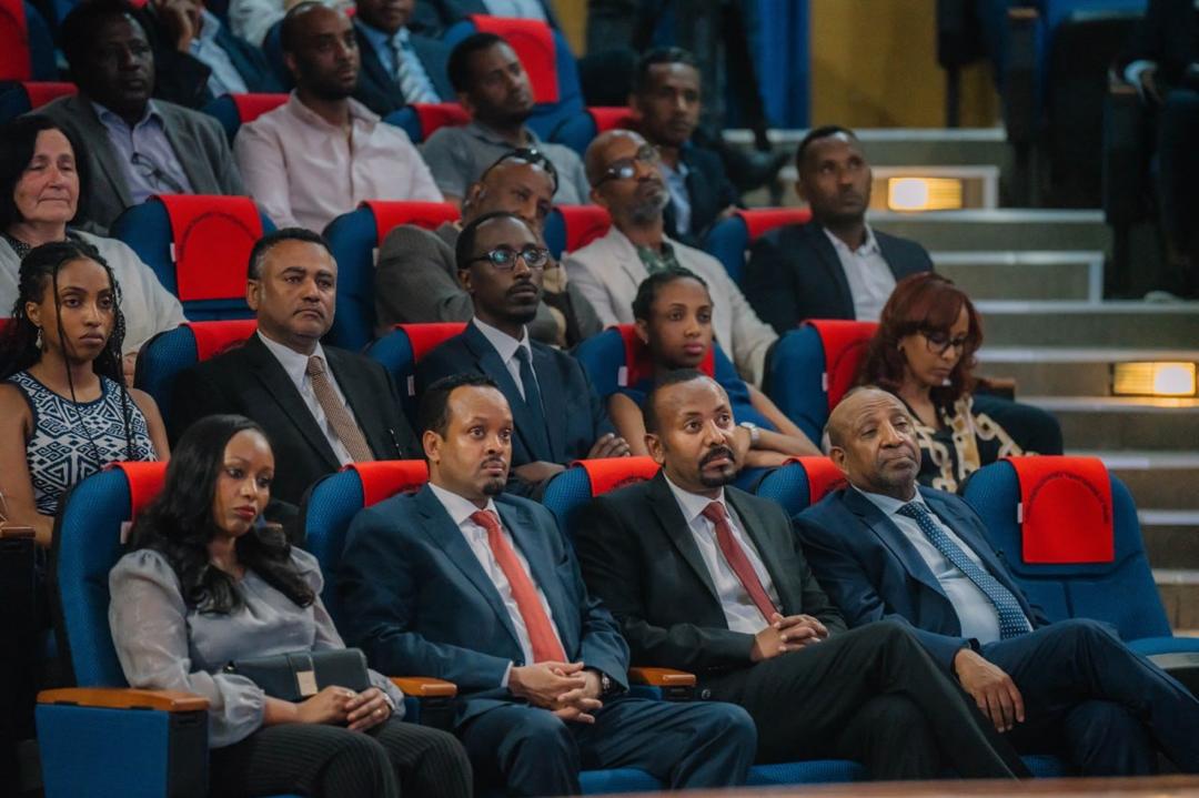 I am pleased to witness the inauguration of the Ashenafi Kebede Performing Arts Center at the Yared School of Music. Ashenafi Kebede was not only an artist but also the first director of the Yared Music School. The new center’s director, Girma Yifrashewa, serves as a bridge