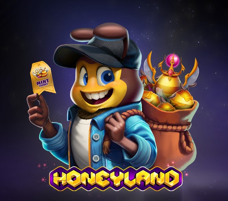 filbertsteiner's tweet photo. The @PlayHoneyland Genesis Raffle Mint on @MagicEden is the best value mint on Solana this year.

919 Genesis Eggs up for grabs (Bees and Queens)

The total value of the Eggs is over 4,500 SOL and each raffle ticket is just 0.35 SOL

Time is running out https://t.co/usASrzj6zv