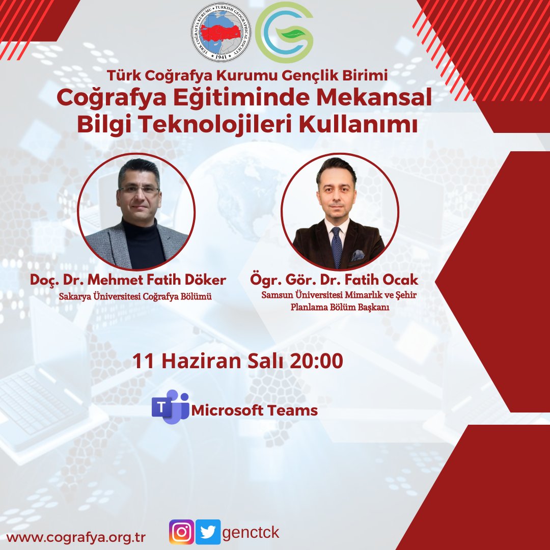Türk Coğrafya Kurumu Gençlik Birimi tweet media