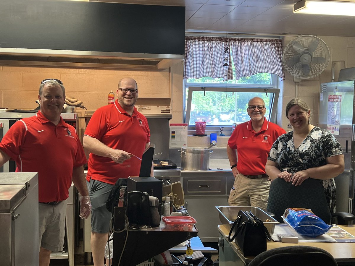 And that is a wrap #clarenceville!!! Last day was filled with lots of clap outs, more graduations, smiles and tears. Thanks for a great year staff, families and most importantly our students!!! Enjoy summer!!!