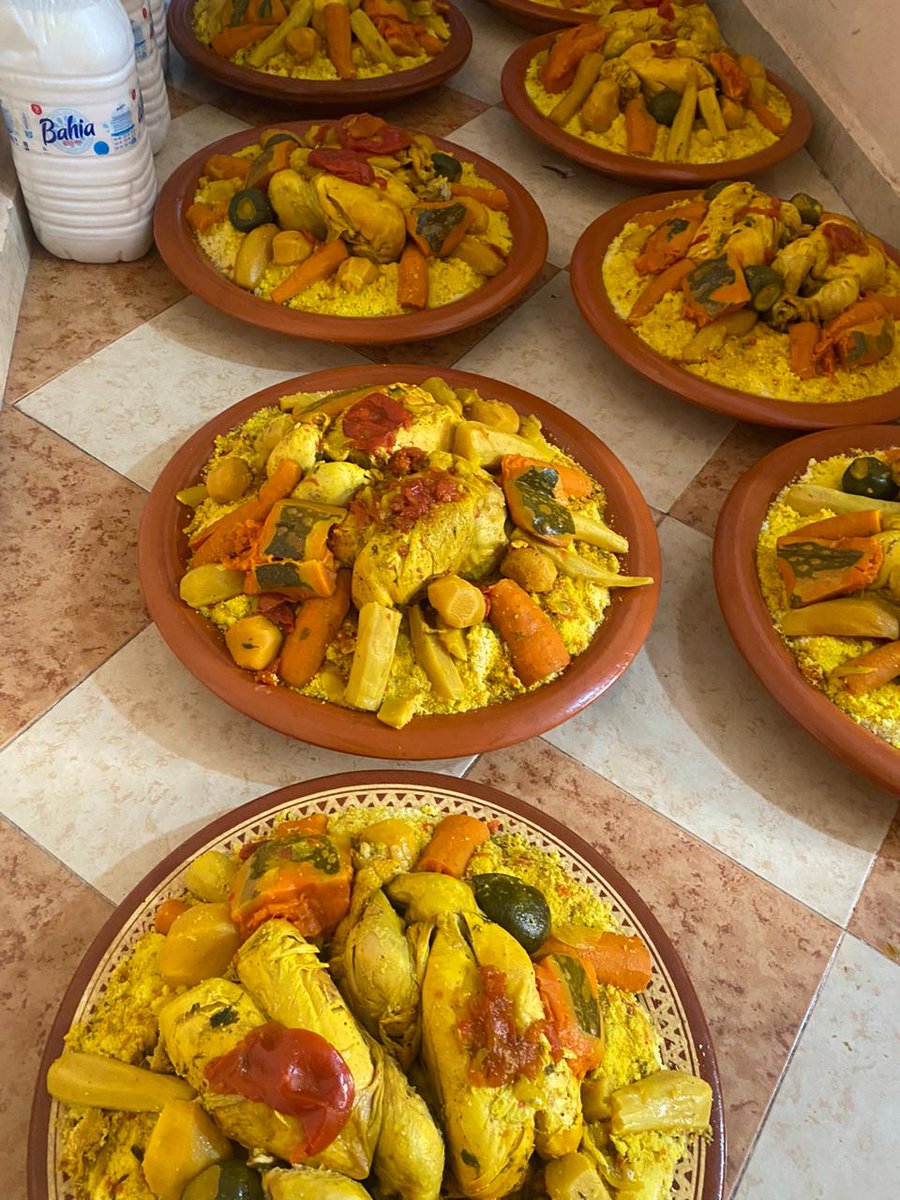 dolphinfou54362's tweet photo. 🇲🇦❤️In Berrechid, Morocco, Ms. Wahiba and her team members successfully organized a heartwarming charity event to prepare a sumptuous dinner for the homeless of the Al-Yusr Association. 

🫶❤️Every charity action is a testimony to the Dolphin Foundation's unwavering charitable mission. Thank you Ms. Wahiba and her team members for providing food to the homeless. Because of you, we can bring this care to people and pass on warmth to everyone in need.

🌈🌞The Dolphin Foundation will continue to move forward unwaveringly, fulfill our obligations, and provide help to more people. Join us and work together to create a better future!

#Berrechid #dolphinfoundation #charity