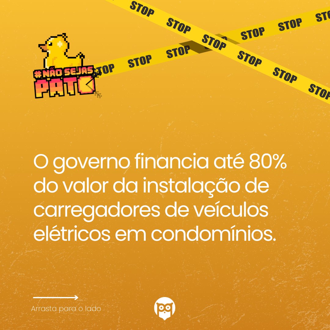 O que deves saber sobre carregar o teu automóvel elétrico na garagem do teu prédio?   
Arrasta para o lado e fica a saber mais! 👀 

#PortaldaQueixa #ConsumersTrust #Tecnológica #NãoSejasPato