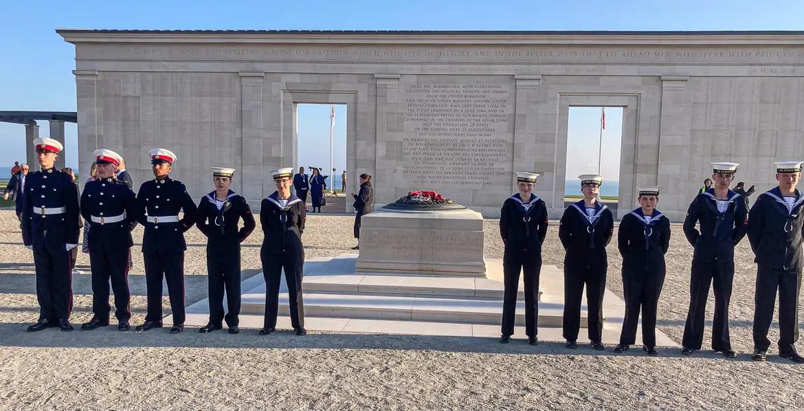 Well done to Hannah Legg ! She has been part of the crew of TS Royalist on the flotilla taking the veterans and the Freedom Flame across to France to commemorate D-Day. She was chosen as one of 10 naval cadets to attend the British Normandy Memorial at Ver-Sur-Mer.