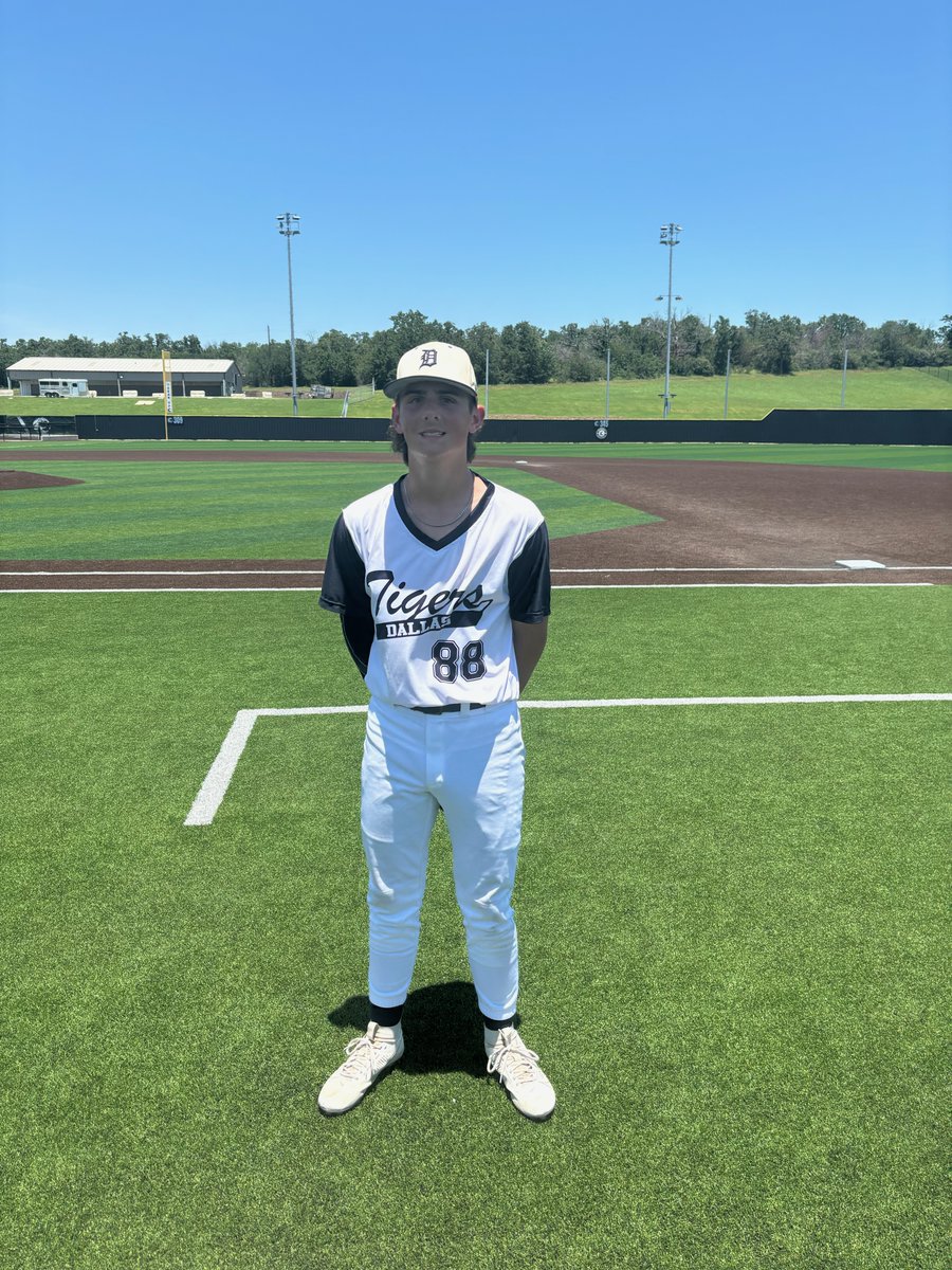 FiveToolTexas's tweet photo. F: @DTigerBaseball 2026 Smith 7, Pro Source 16U Longsworth 0
PoG: @GradyShannon10 1-2, 3B, 2 RBI, R, BB
Pitcher: @BradingJack 5 IP, 7K, 2H, 3 BB
Notable: @AdamBerns_2026 2-2, 2 2B
@rtenny11 1-2, 2B, 3 RBI https://t.co/Plz3Ny9Y7A