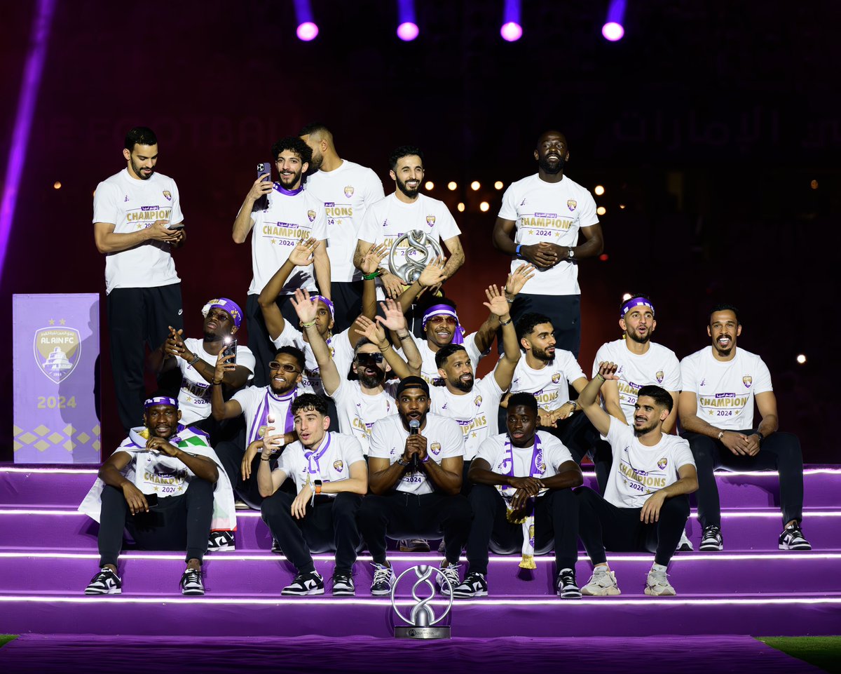 alainfcae_en's tweet photo. The Champions 💜 

#alainclub || @alainfcae https://t.co/BsHEEBdZpA