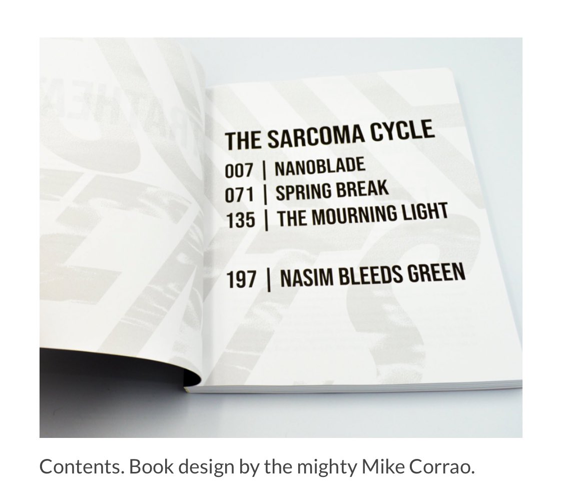 Many thanks to <a href="/lgnbrry/">Logan Berry</a> and the great Dennis Cooper for featuring The Sarcoma Cycle and parts of my foreword to it on his legendary blog.
