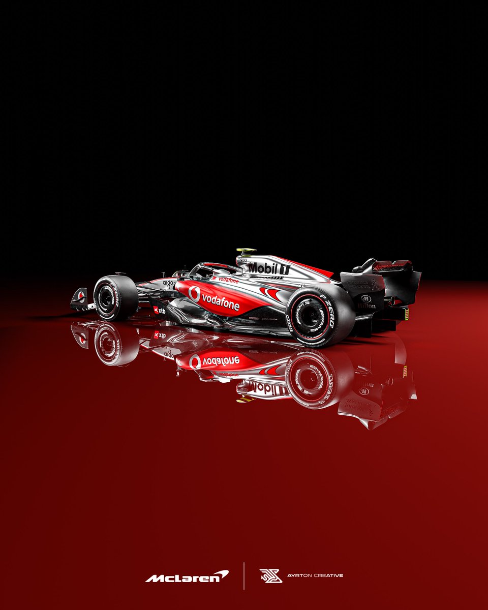 AyrtonCreative's tweet photo. Vodafone McLaren 2025 https://t.co/KgLWDRicls