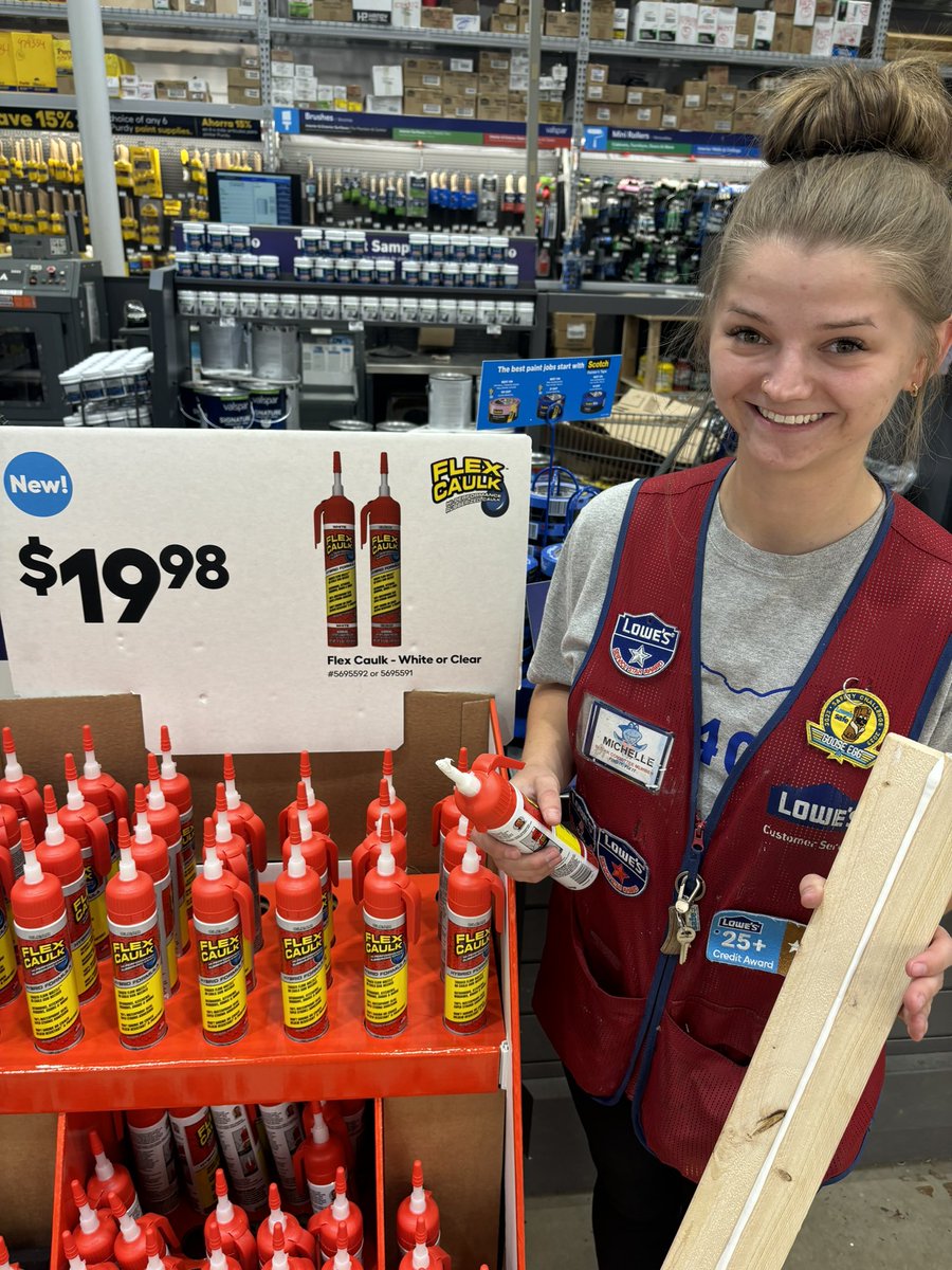 Brendan Torrence (@brendantorrence) on Twitter photo Michelle at Marietta Lowe’s held a demo on Flex Caulk today! No caulk gun required! #r1demos <a href="/CongerJared/">Jared Conger</a> <a href="/JBBailey9/">JBBailey</a> <a href="/BenitoKomadina/">Benito.Komadina@Lowes</a> <a href="/kennygrimsley/">Kenny Grimsley</a> Michelle at Marietta Lowe’s held a demo on Flex Caulk today! No caulk gun required! #r1demos <a href="/CongerJared/">Jared Conger</a> <a href="/JBBailey9/">JBBailey</a> <a href="/BenitoKomadina/">Benito.Komadina@Lowes</a> <a href="/kennygrimsley/">Kenny Grimsley</a>