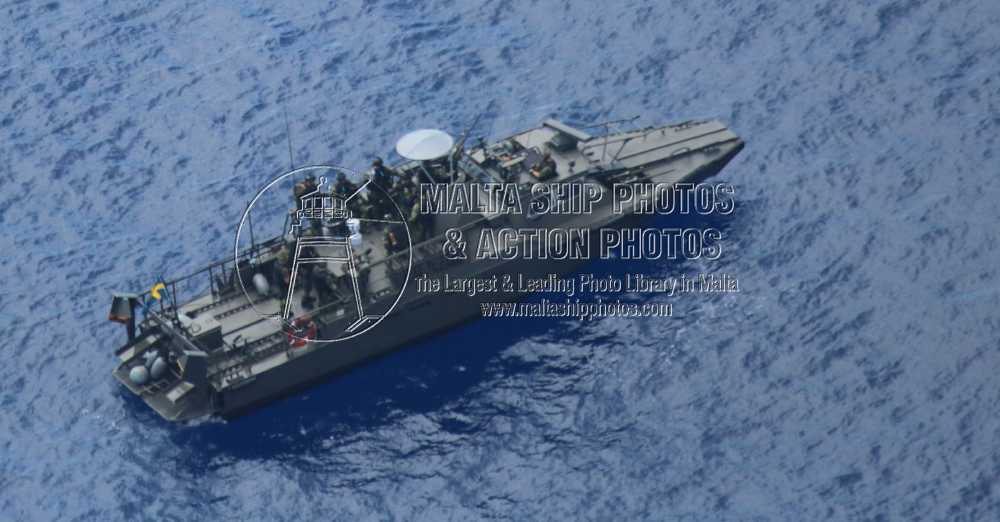 Shipguru's tweet photo. #SwedishArmedForces #CombatBoat #STRB931 #underway in the #MediterraneanSea - 04.09.2017 - https://t.co/nfgboxc3g3 - NO PHOTOS can be used or manipulated without our permission https://t.co/kEgFH8YLZj