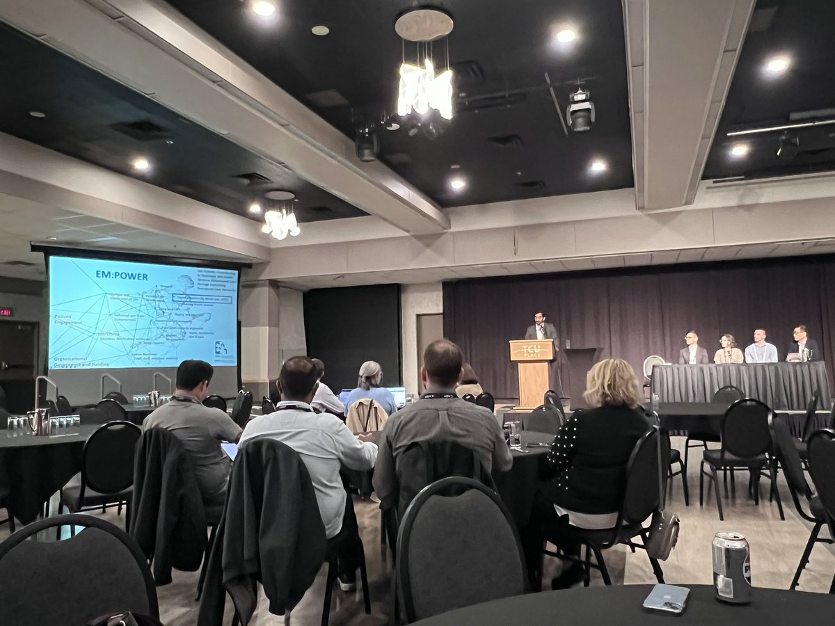 #CAEP24 Academic Symposium underway!   First panel looking at AI standards in Emergency Medicine Research