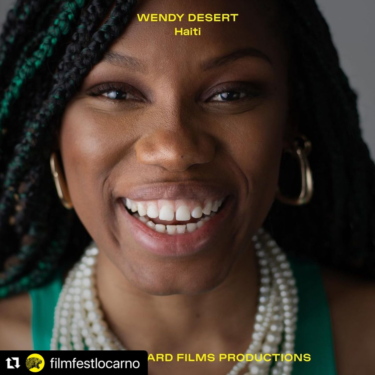 WendyDesert's tweet photo. I'm excited to share that I am part of the Open Doors Producers Lab this year! 🤩❤️

Read more at https://t.co/83h0g4ynYe 
@filmfestlocarno 

CP: @gaellesejourvisuals
#locarno77 #wendydesert #producer https://t.co/l0D8H9ePjF