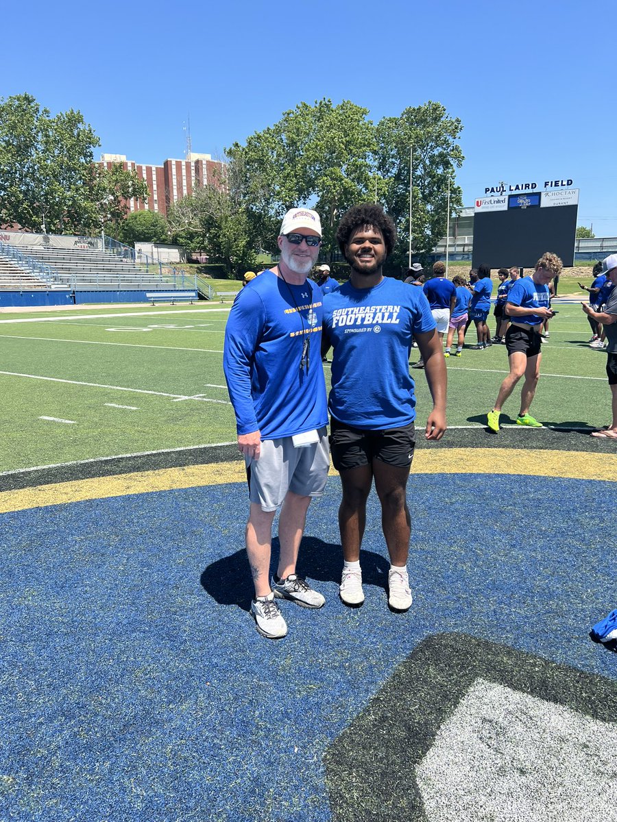 Maliek Harris (@maliekharris8) on Twitter photo Had a great time at <a href="/SavageStormFB/">Savage Storm Football</a> camp learned a lot today from <a href="/SECoachSmith/">Brandon Smith</a> <a href="/ImCoachE5/">Coach Ellison</a> <a href="/AtterberryBo/">Bo Atterberry</a> !
<a href="/CoachJDozier/">Justin Dozier</a> <a href="/seancooper_C4/">Sean Cooper</a> #WeWillWin Had a great time at <a href="/SavageStormFB/">Savage Storm Football</a> camp learned a lot today from <a href="/SECoachSmith/">Brandon Smith</a> <a href="/ImCoachE5/">Coach Ellison</a> <a href="/AtterberryBo/">Bo Atterberry</a> !
<a href="/CoachJDozier/">Justin Dozier</a> <a href="/seancooper_C4/">Sean Cooper</a> #WeWillWin