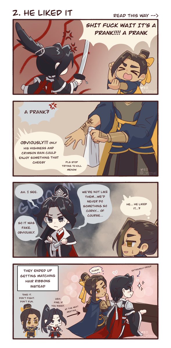 _vimai's tweet image. Trouble in Paradise!! 

(Read L-&amp;gt;R)
#fengqing  #fengqing_JB_2024 Day 1: Proof