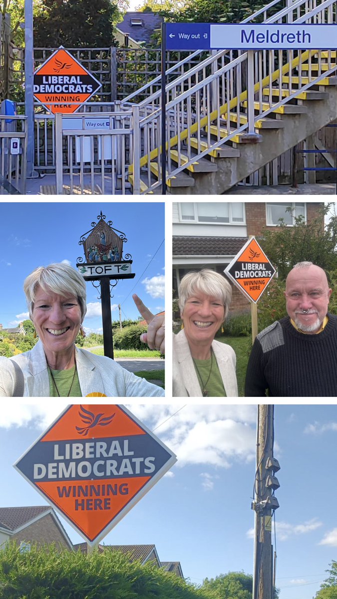 pippaheylings's tweet photo. What a welcome sign to #Meldreth๐
and a strong statement on main road into #Comberton.
Turning #SouthCambridgeshire golden ๐ถ๐ถ๐ถ๐ถ
Posters up today too in #Toft and #Hardwick
We almost canโt keep up with the requests - over 430 garden posters up so far & more to come ๐ถ๐ถ https://t.co/un0SDMReTJ