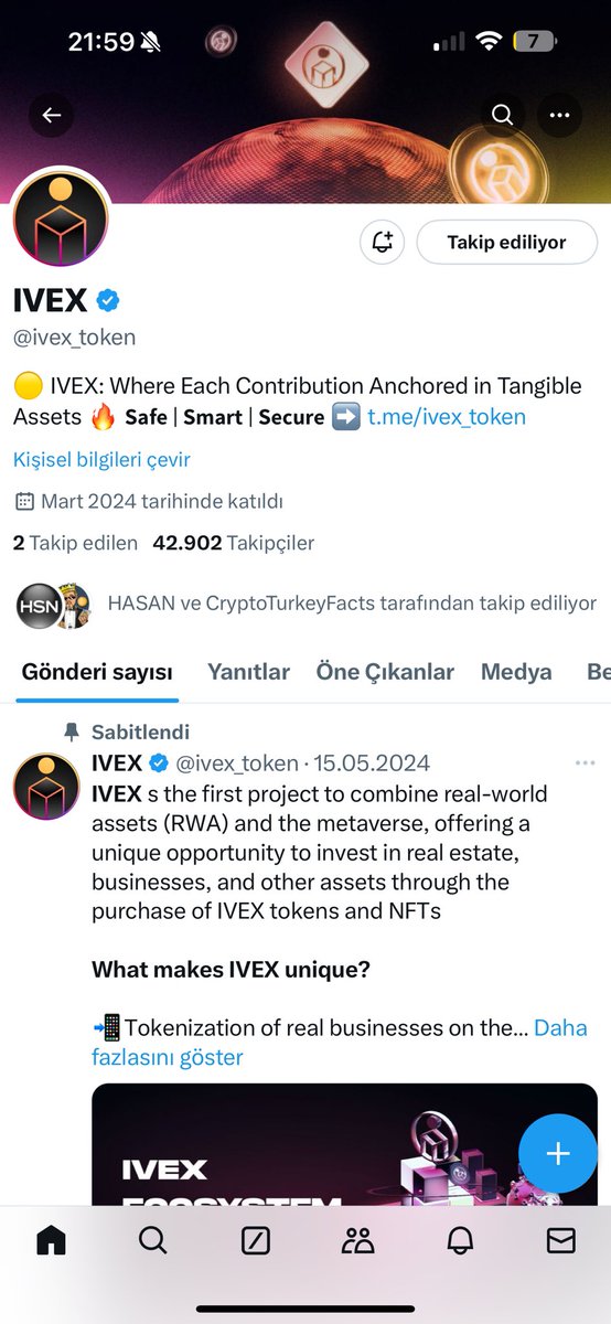 TAtesli's tweet photo. @xtrendci @ivex_token @xtrendci takıpteyız hocam https://t.co/G4bAQXFDfd