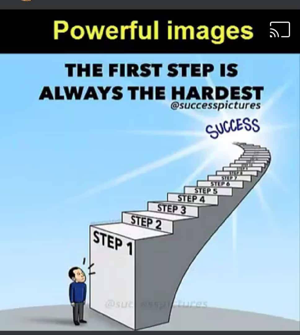 Always give yourself extra motivation and get support for each first step you need to take.

I've had to take many first steps and they are indeed the hardest. The great thing is that with each next step and consistent action it becomes better and easier.

#CoachEnnie #lifecoach
