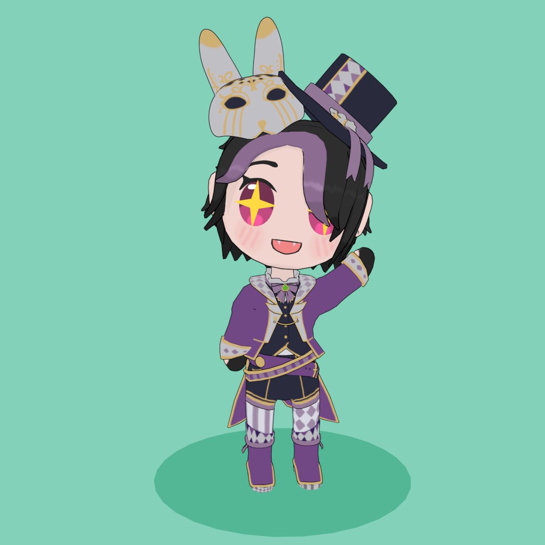 thenanashiking's tweet photo. Some renders of the lil cutie I've been working for @Morgue_Rabbit
#Morpharts https://t.co/PZv46jTpa8