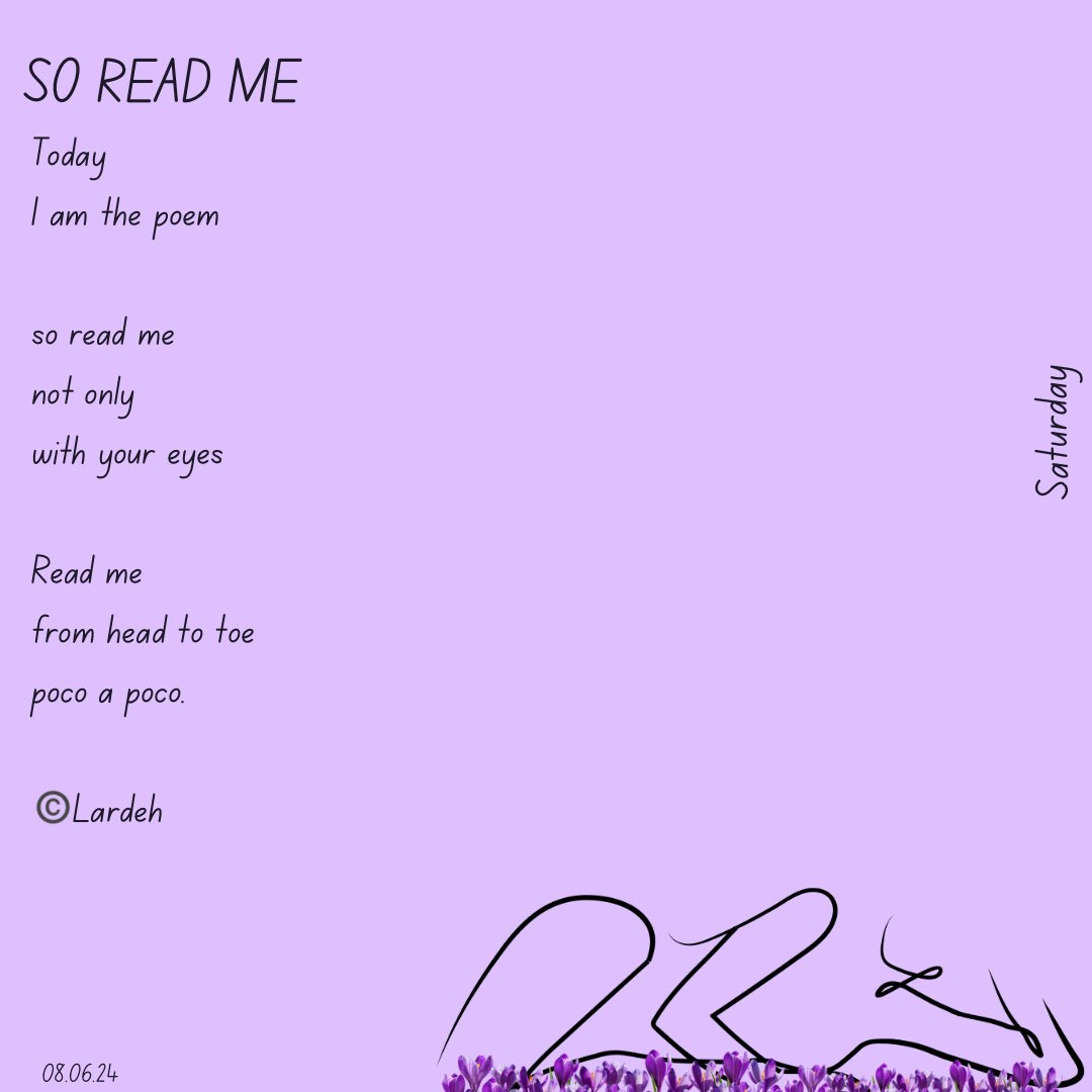 call__me_Lardeh's tweet photo. DAY 160💜✨ SO READ ME
#poetified_nurse #poetrytrybe
#366dayswritingchallenge #Apoemforatruepurple https://t.co/59pP9TKuZ0