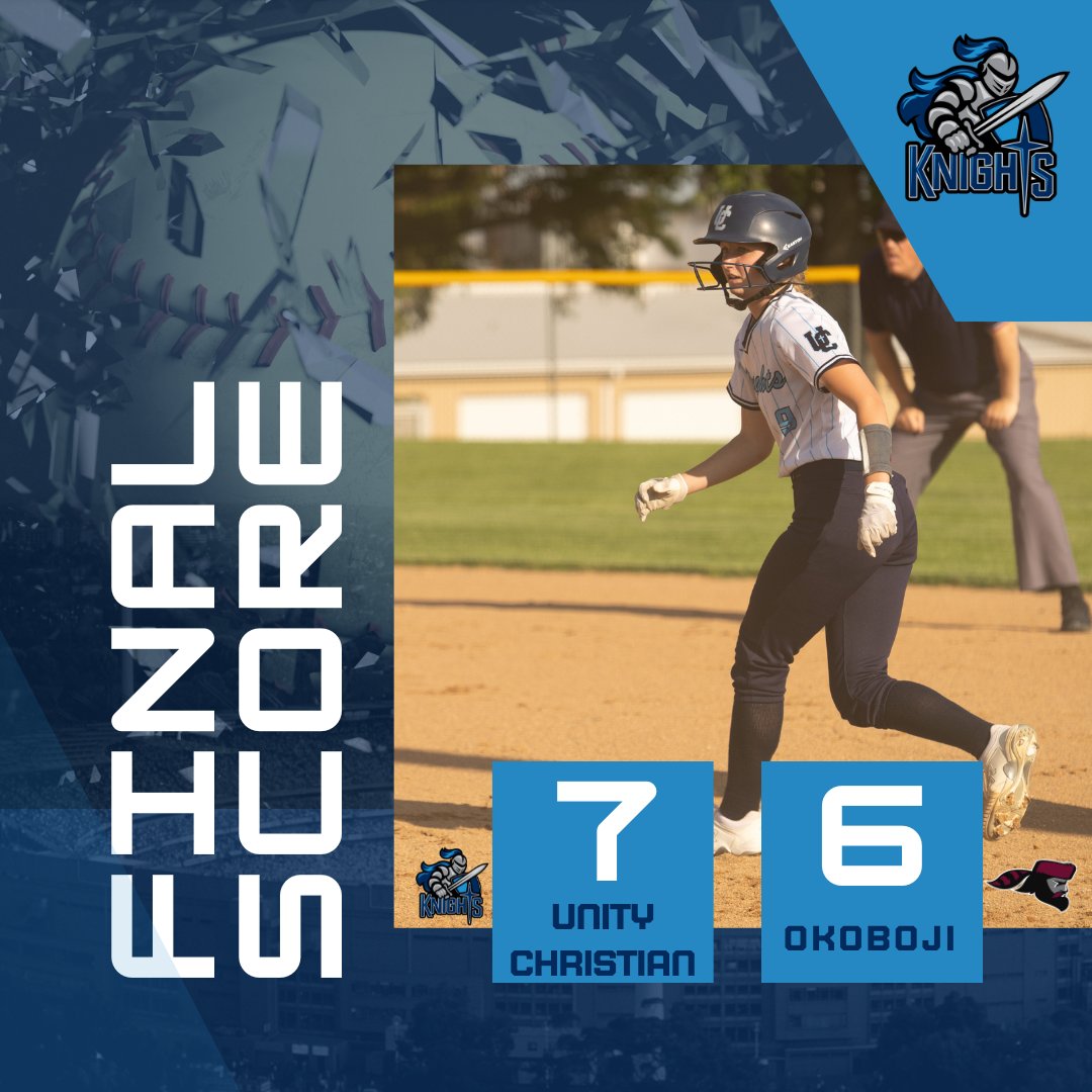 unity_athletics's tweet photo. Scores from Friday's (6/7) games:
JV⚾ | vs. Okoboji | W - 11-7
V⚾ | vs. Okoboji | W - 13-5
V🥎| vs. Okoboji | W - 7-6
JV🥎| vs. Okoboji | Cancelled due to weather
GO KNIGHTS!!
#uchsathletics #uchslife #uchsbaseball #uchssoftball https://t.co/nOuHsvliMq